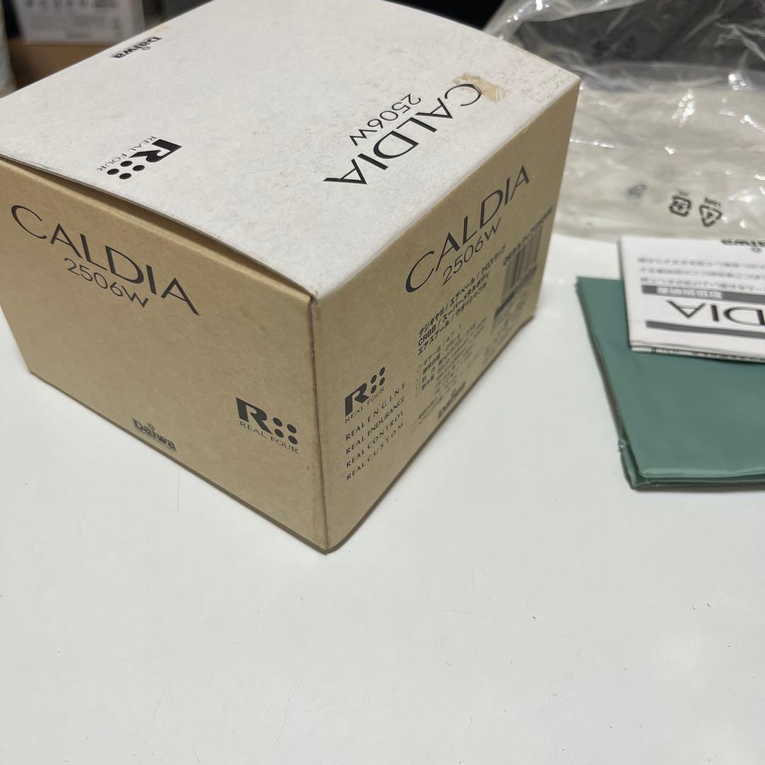 未使用品　DAIWA 09カルディア2506W ダブルハンドル ダイワ