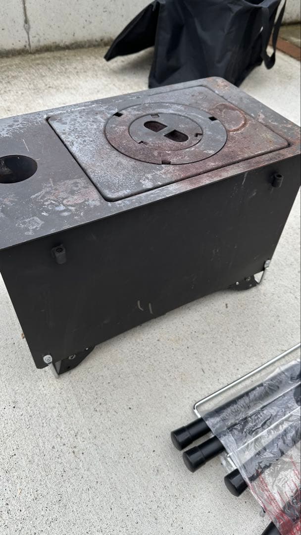 薪ストーブ M.O.L ミナトワークス CAMP キャンプ 冬 暖炉 ストーブ