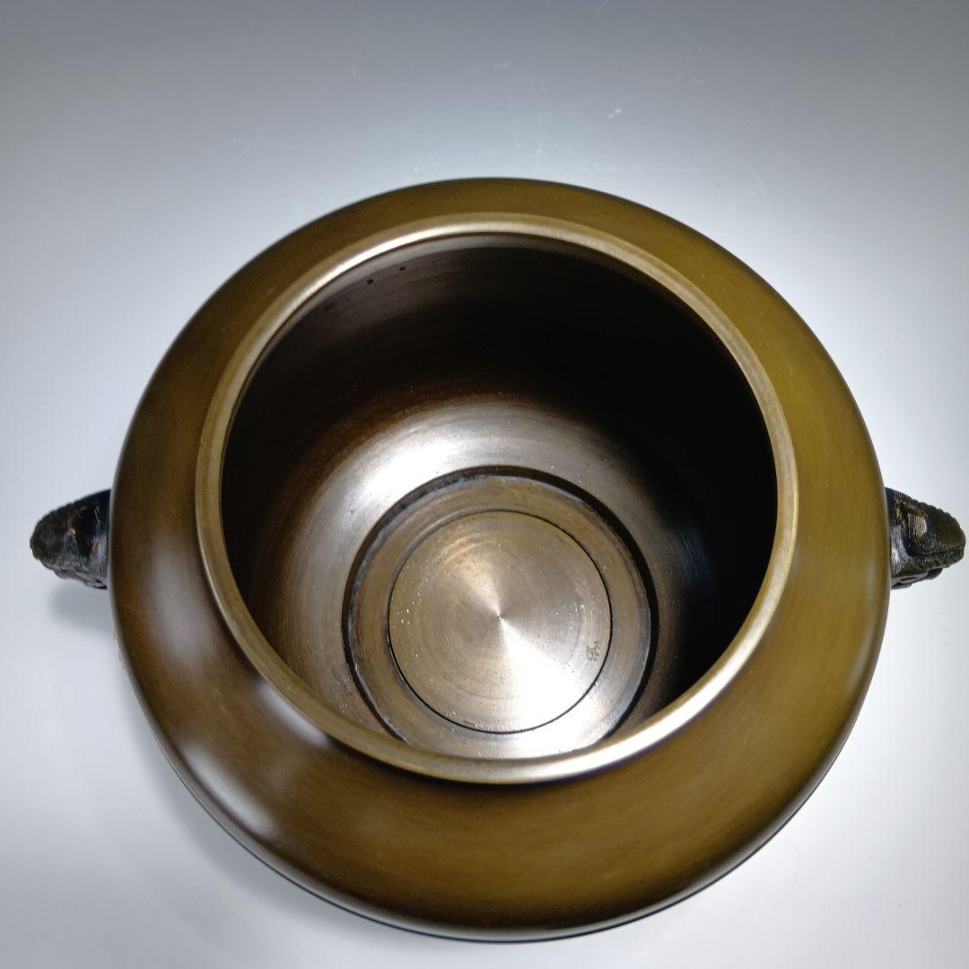 茶道具　美昭造　唐銅製　皆具一式