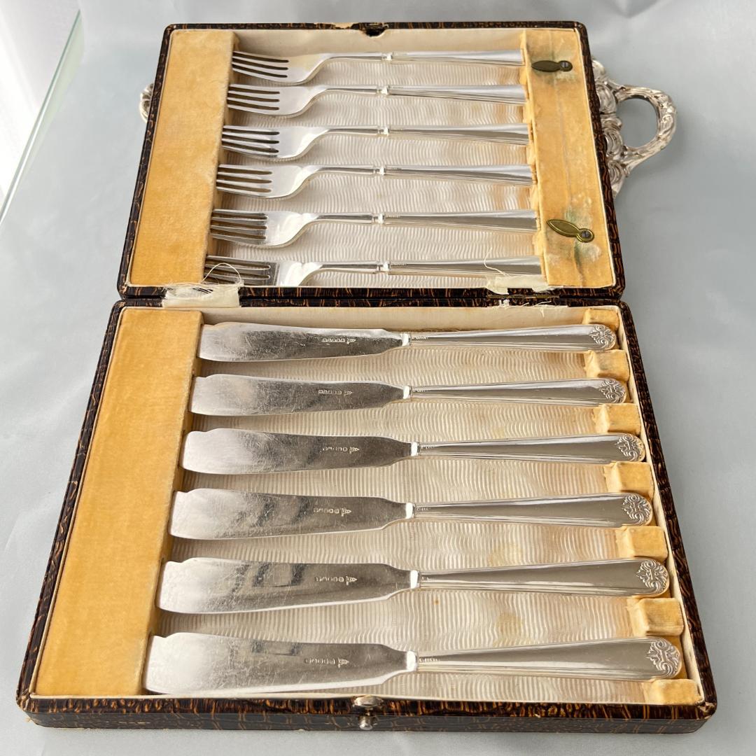 【Walker & Hall】カトラリーセットナイフ / フォーク