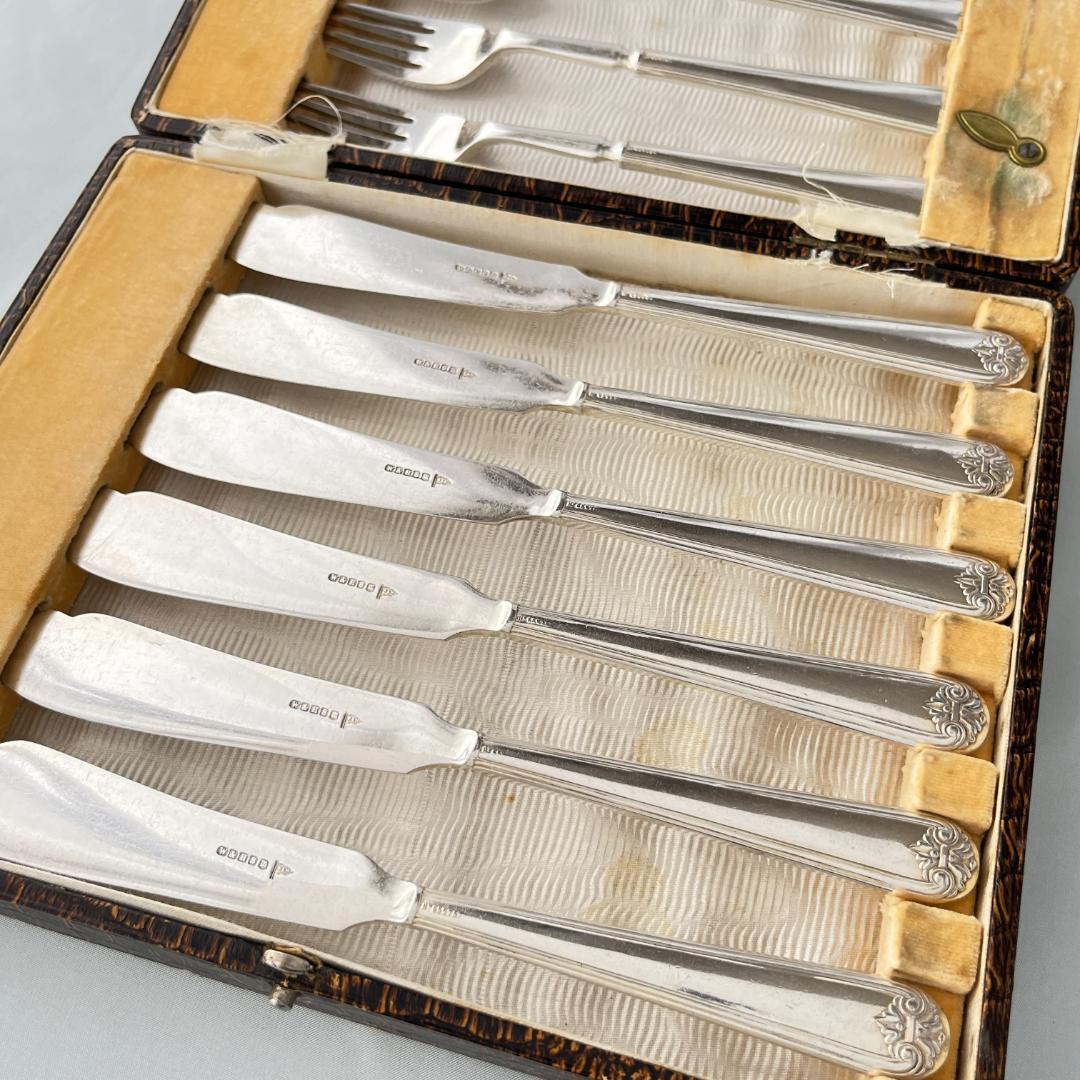 【Walker & Hall】カトラリーセットナイフ / フォーク