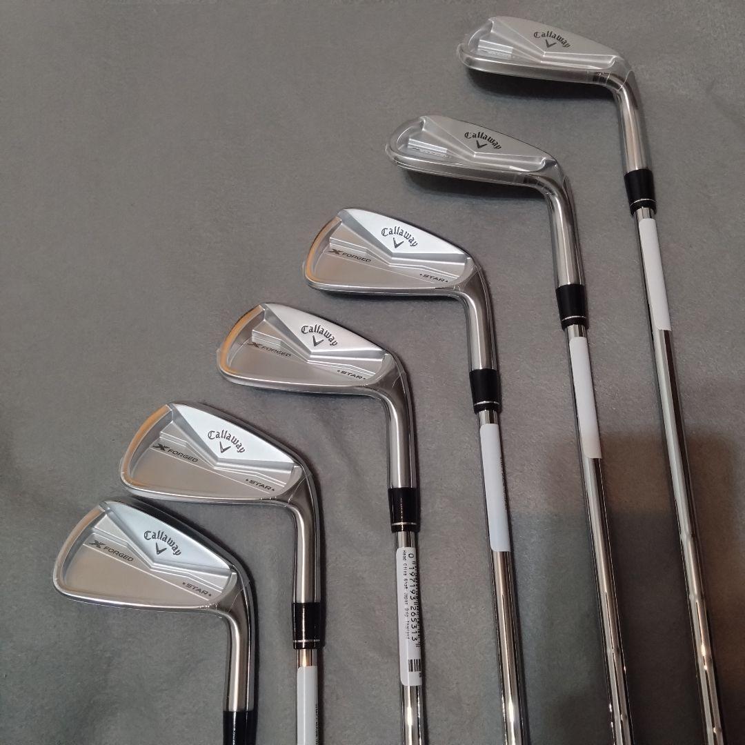 X FORGED STAR アイアンセット 6本 NSプロ 950GH NEO