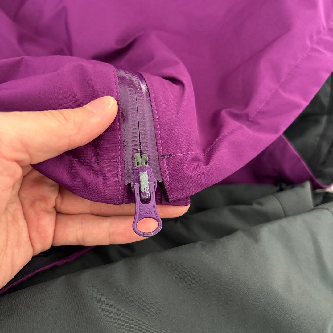 Daiwa レインウェアセット 紫/グレー ゴアテックス