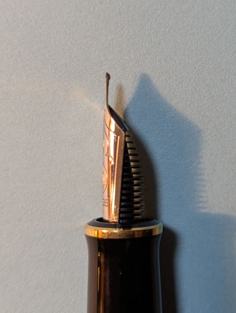 Pelikan ヴァイブラントグリーン　M600 小太刀研ぎ