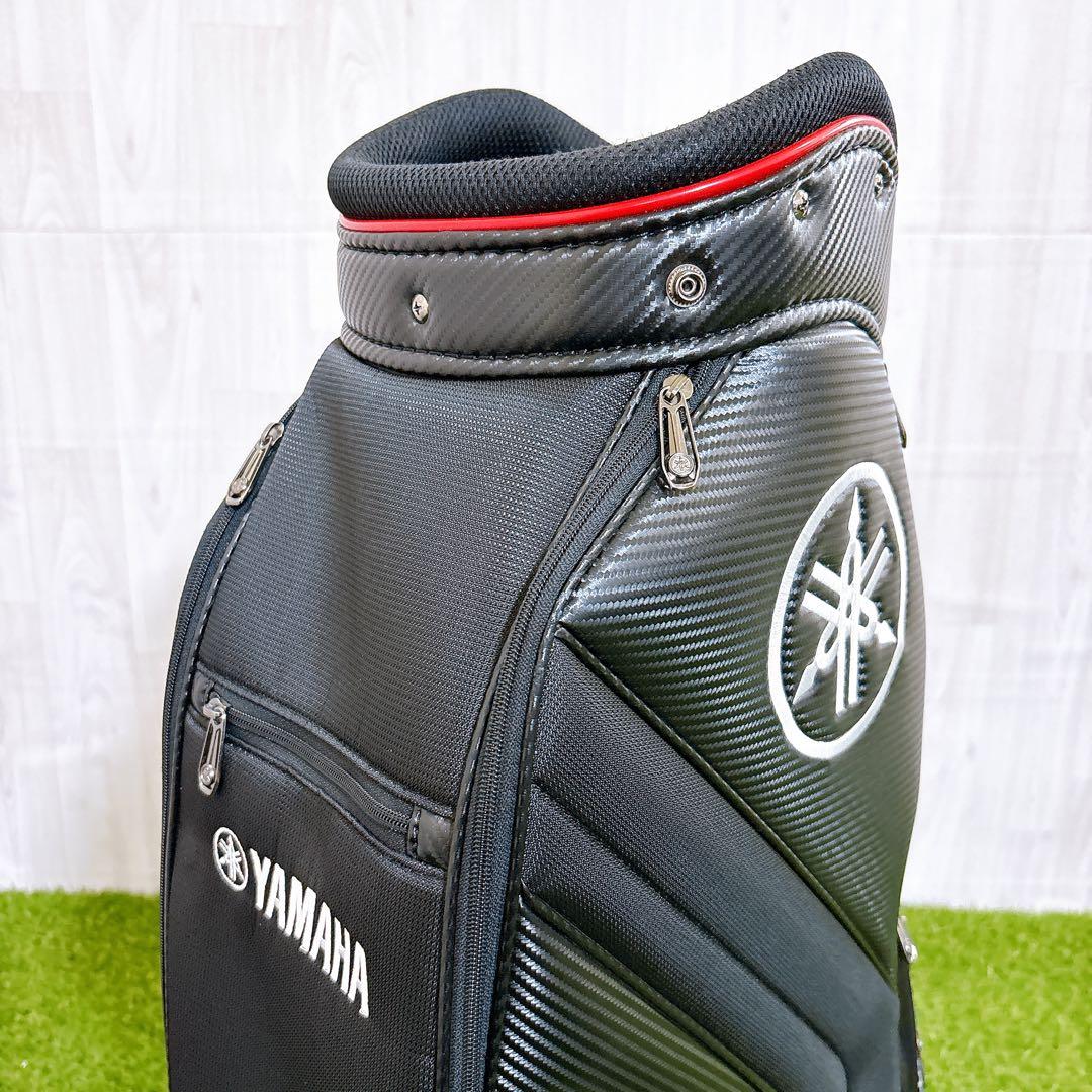 YAMAHA ヤマハ キャディバッグ ゴルフバック 合成皮革 PUレザー 9型