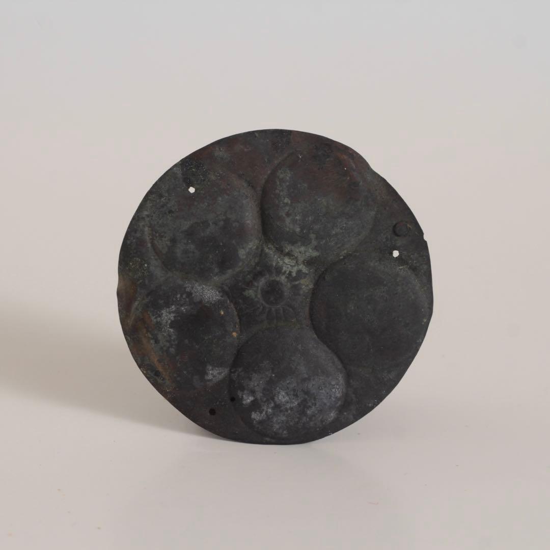 古銅 装飾品 梅鉢文 古美術 寺院装飾品 古道具 アンティーク