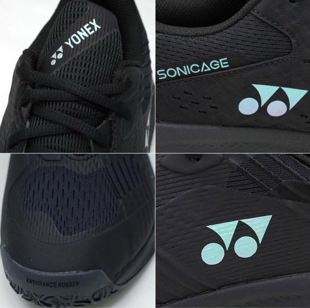 YONEXテニスシューズ クレー・砂入人工芝用 4E wide 007 28.5