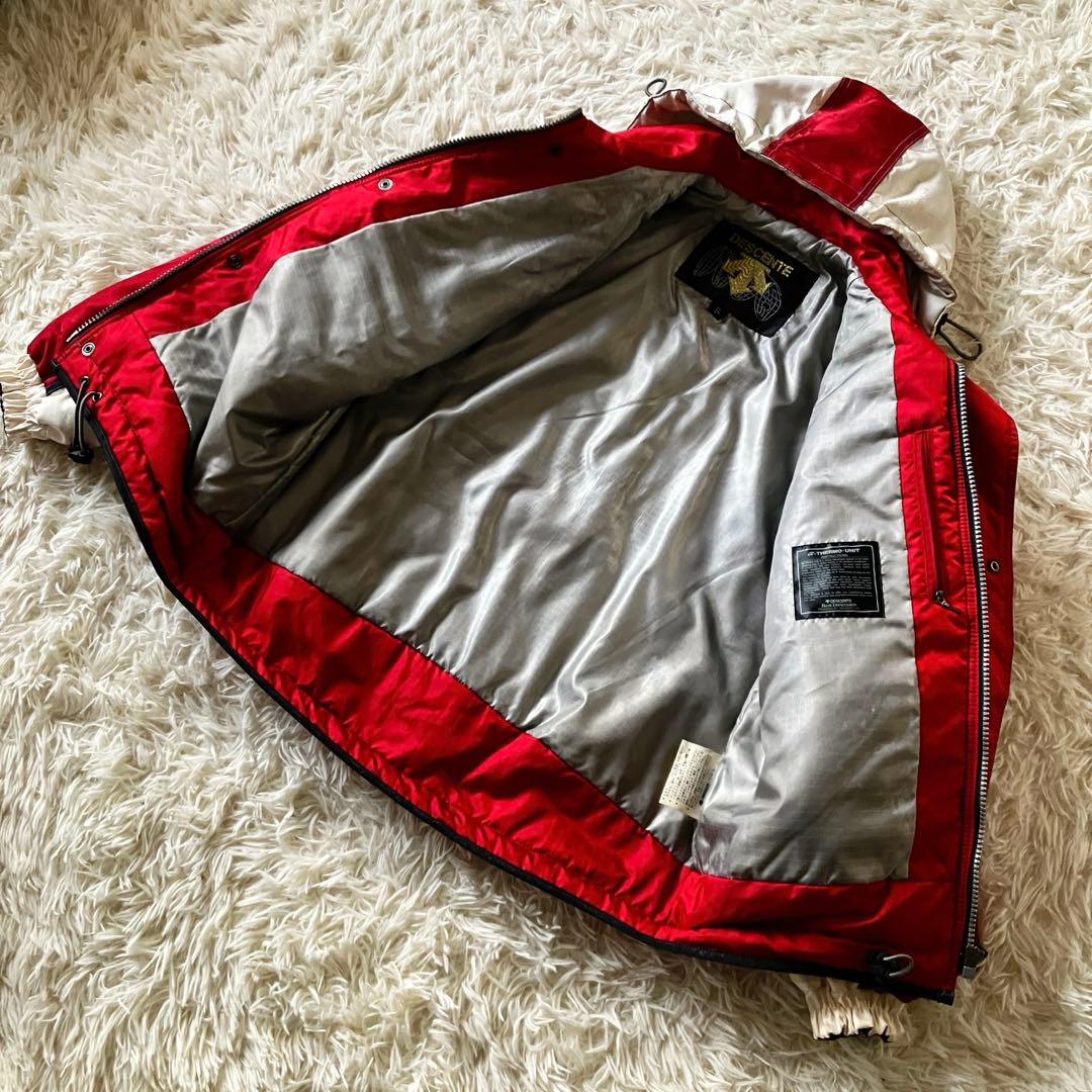 #3L✨DESCENTE✨スキーウェア 上下セット メンズS 90s レトロ