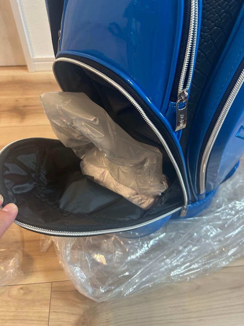 ホンマ ゴルフバッグ 9インチ 青