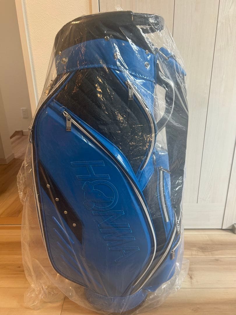 ホンマ ゴルフバッグ 9インチ 青