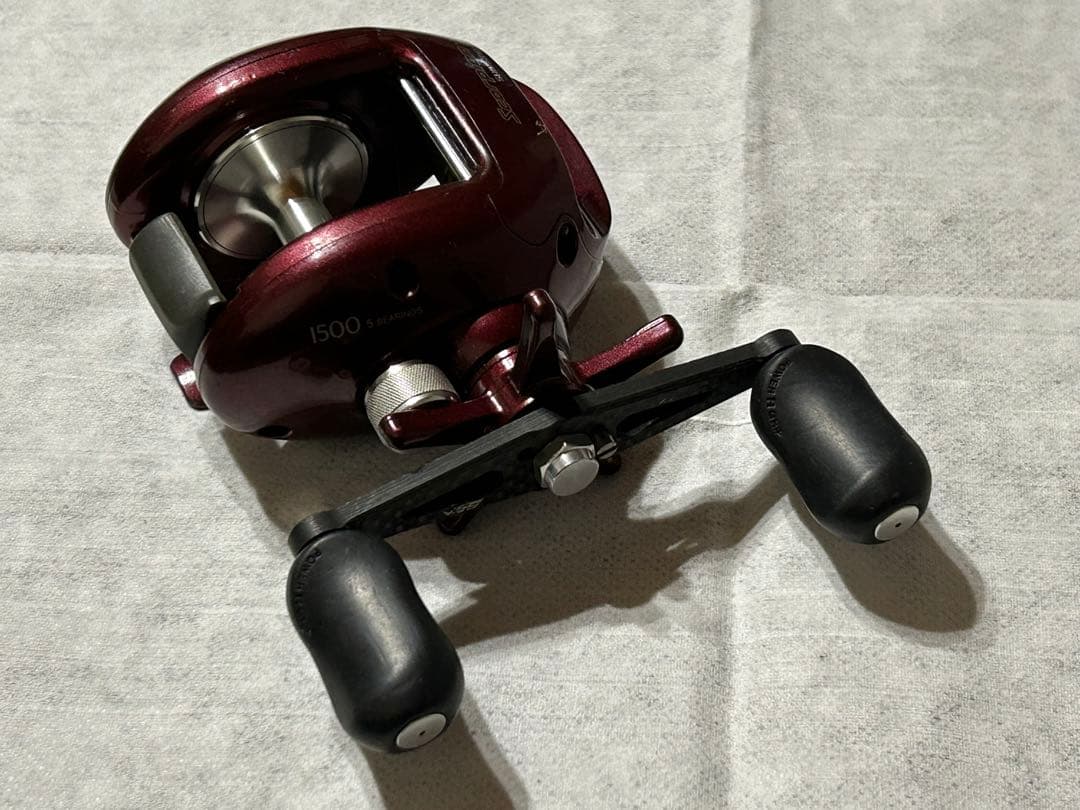 シマノ スコーピオン1500 　動作良好　ZPI SSRC カーボンハンドル