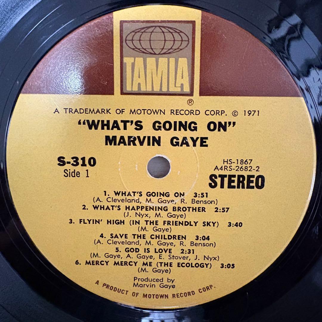【メガレア！】マーヴィン・ゲイ/ホワッツ・ゴーイン・オン　稀少USオリジナル盤！