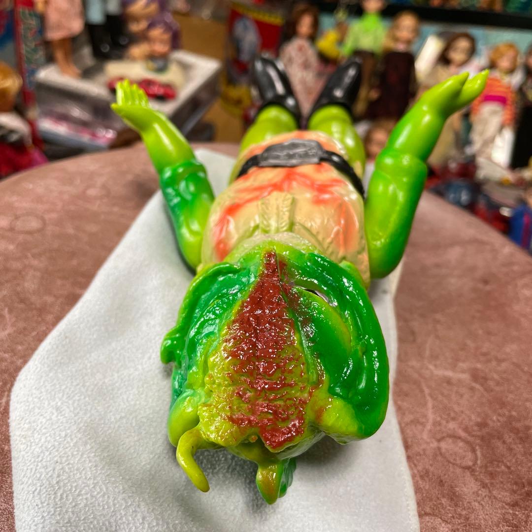 美品　当時物　サラセニアン怪人　旧バンダイ　スタンダードサイズ