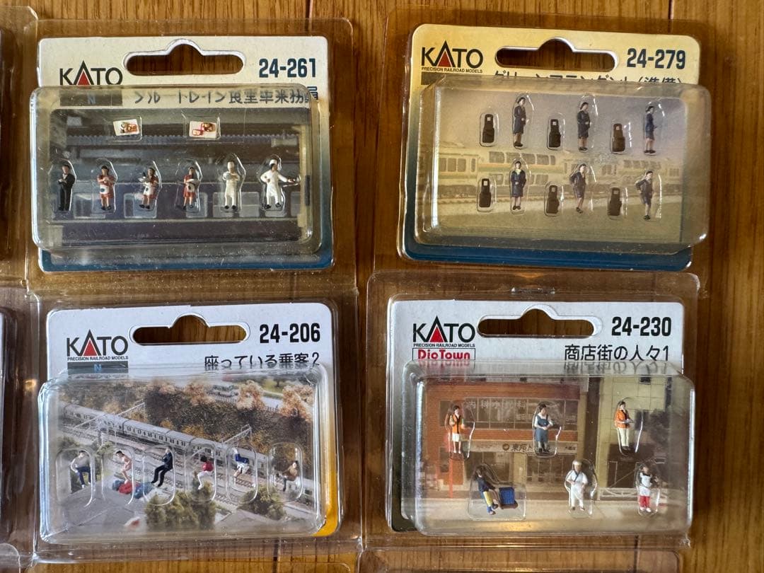 ク*ド様 KATO Nゲージ人形　まとめて　鉄道模型　ジオラマ　ジオコレ　フィギ