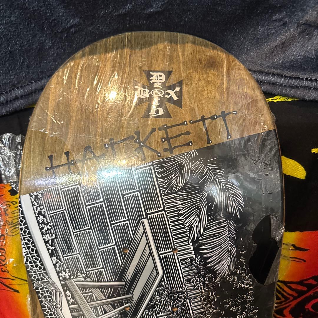 H-STREET スケボーデッキ　HACKETTモデル　8.75×33㌅