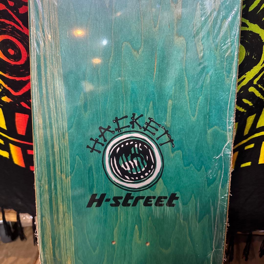 H-STREET スケボーデッキ　HACKETTモデル　8.75×33㌅