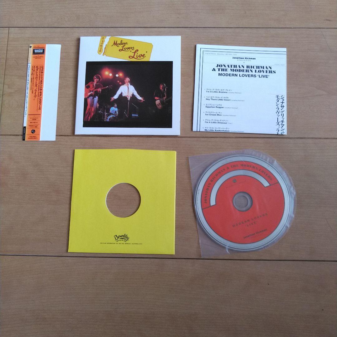 ジョナサン・リッチマン&ザ・モダン・ラヴァーズ 紙ジャケットCD 3点セット