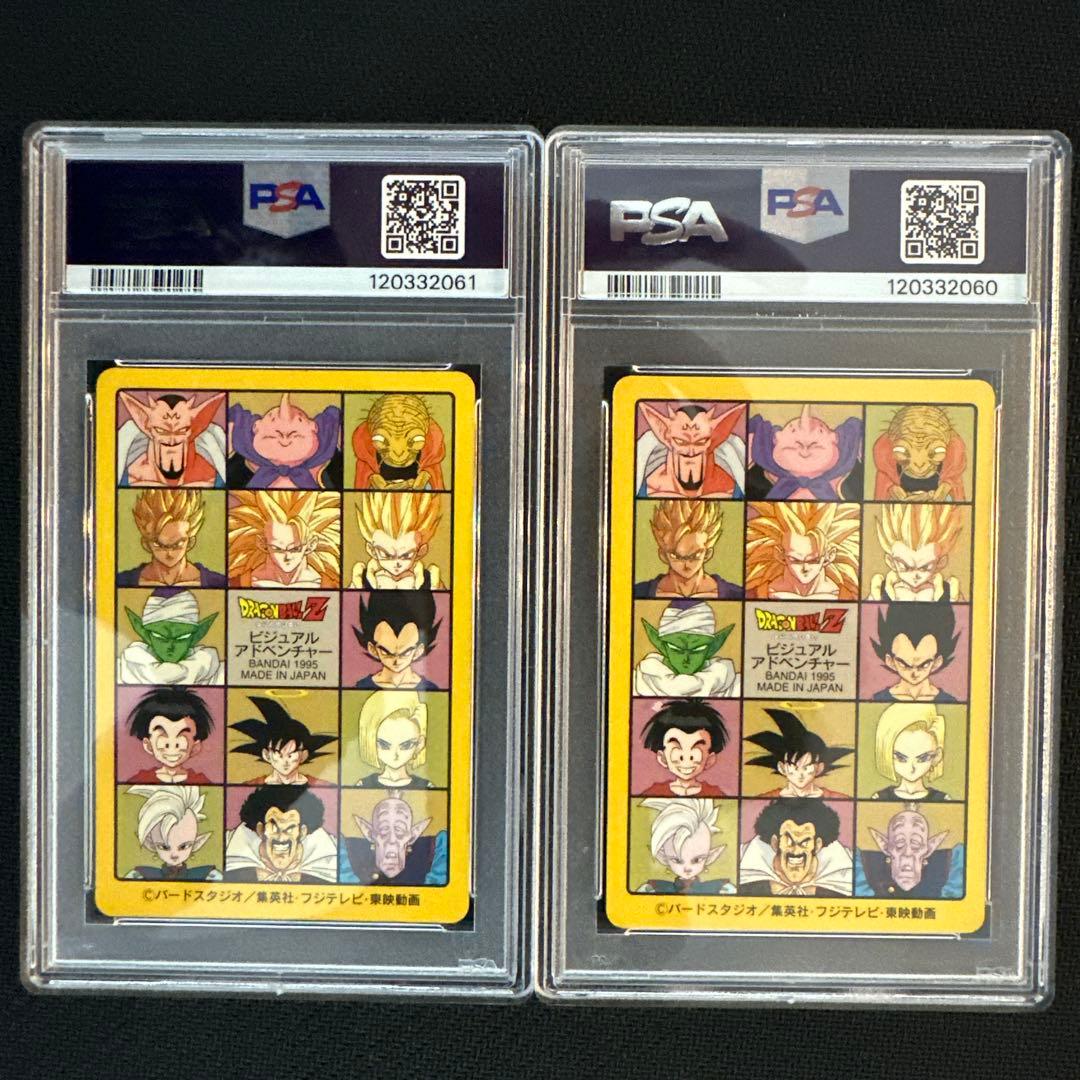 【PSA】253&258 ドラゴンボール　カードダス ビジュアルアドベンチャー