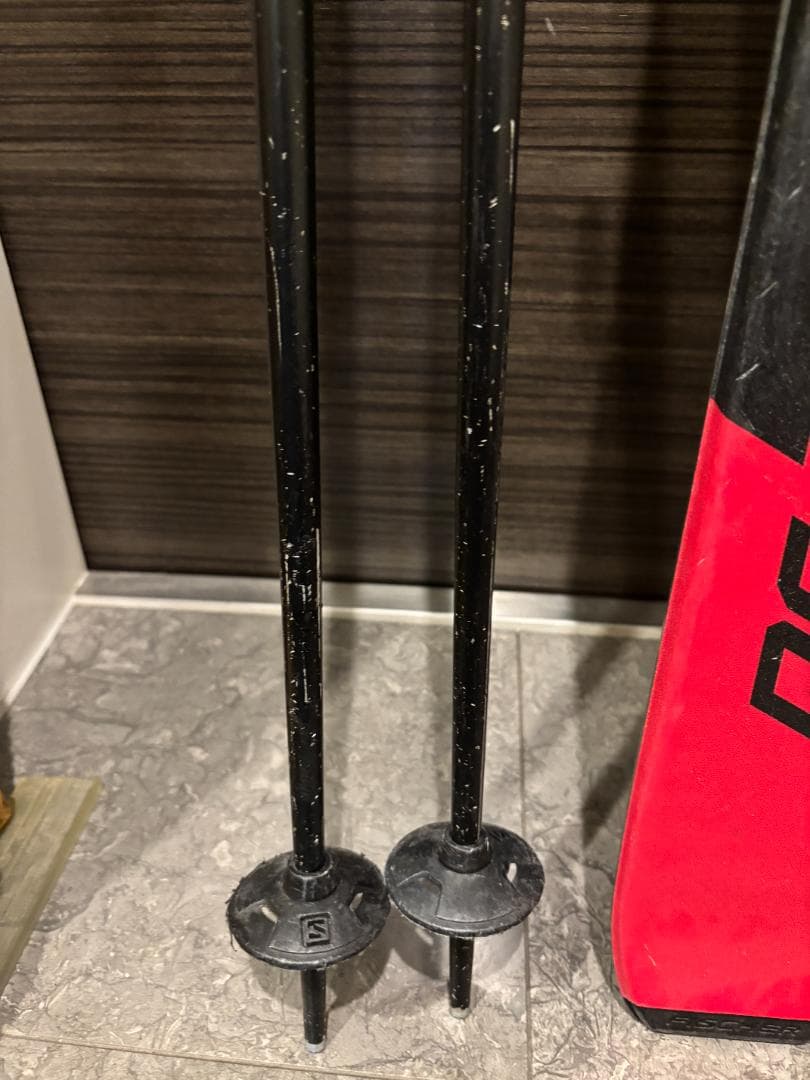 スキー板 フィッシャー155cm ストック 110cm スキーケース セット