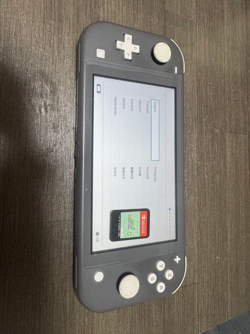 Nintendo Switch Lite グレー 本体 あつまれどうぶつの森付き