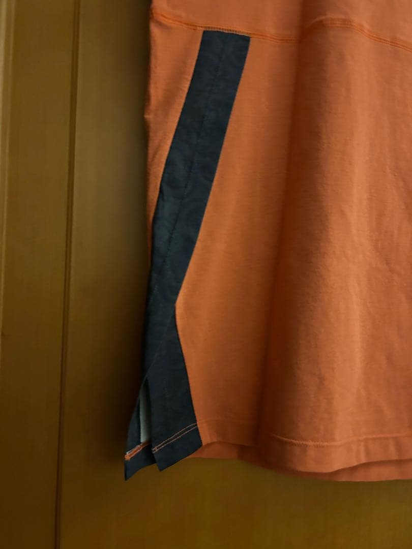 アドミラル　テニスウェア　オレンジ色トップス　Lサイズ