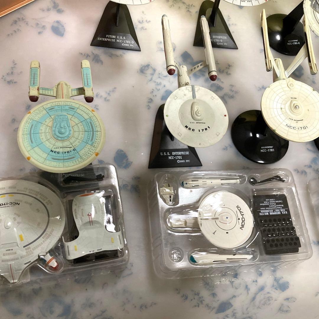 Star Trek スタートレック新旧歴代エンタープライズ、主役艦15艦セット