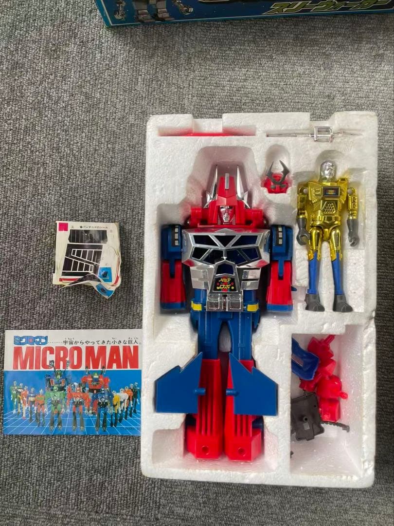 ジャンク タカラ　ミクロマンパンチロボ