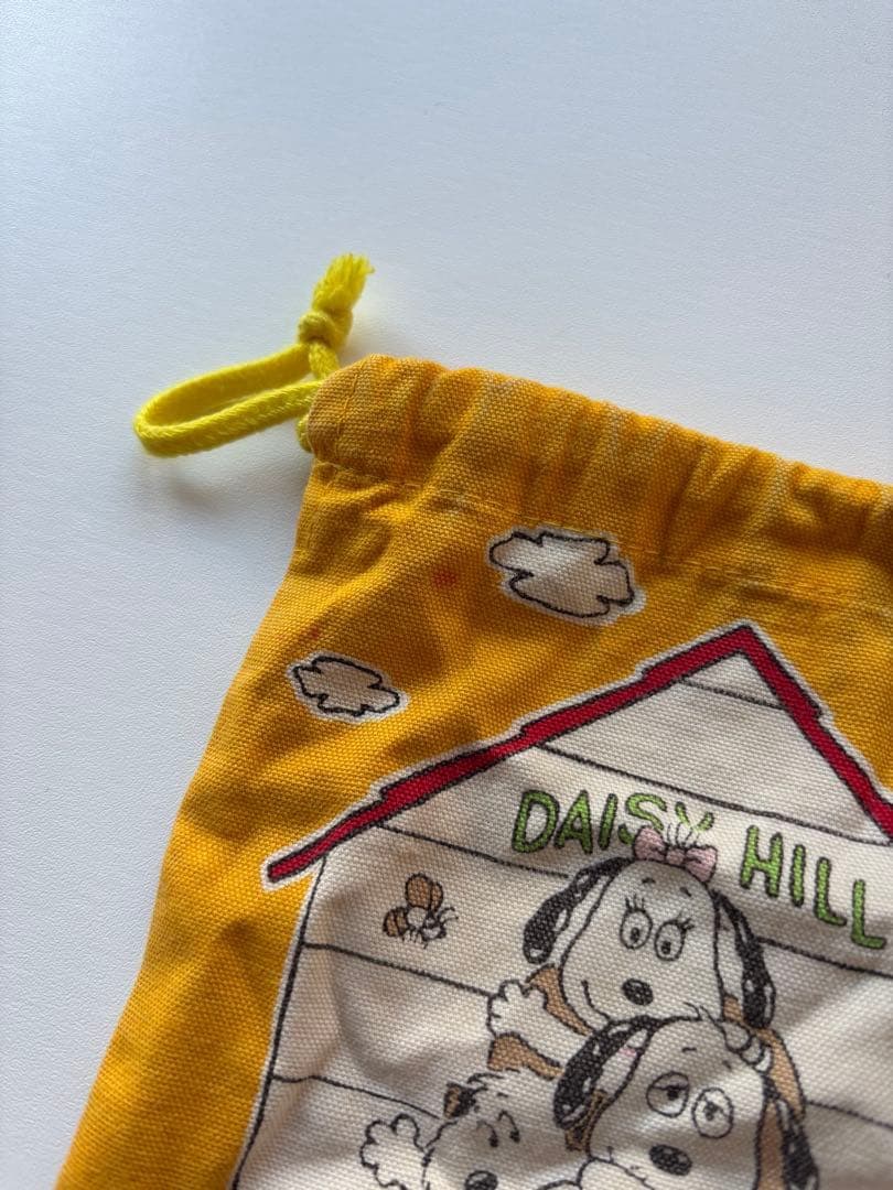 デイジーヒルパピーズ　ファミリア　巾着　平成　当時　スヌーピー　兄弟　ポーチ