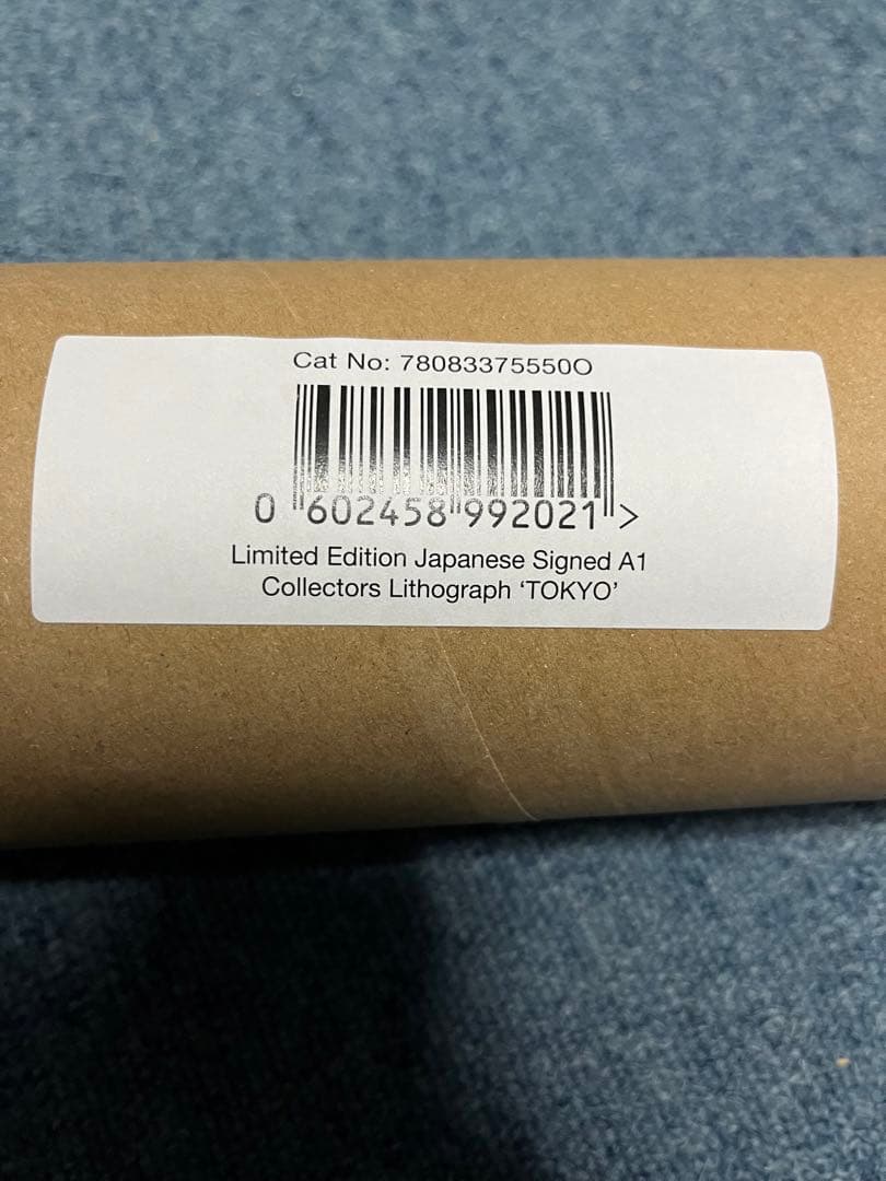 Queen(クイーン)ロジャーテイラー直筆サイン入りポスター