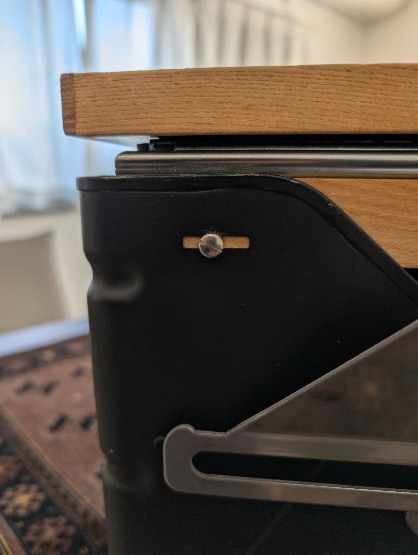 【3点セット】スノーピーク シェルフコンテナ50 バリスティクス脚付き（黒）