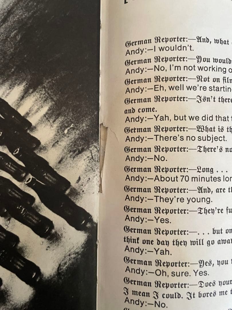 アート・デザイン・音楽 Andy Warhol's Index