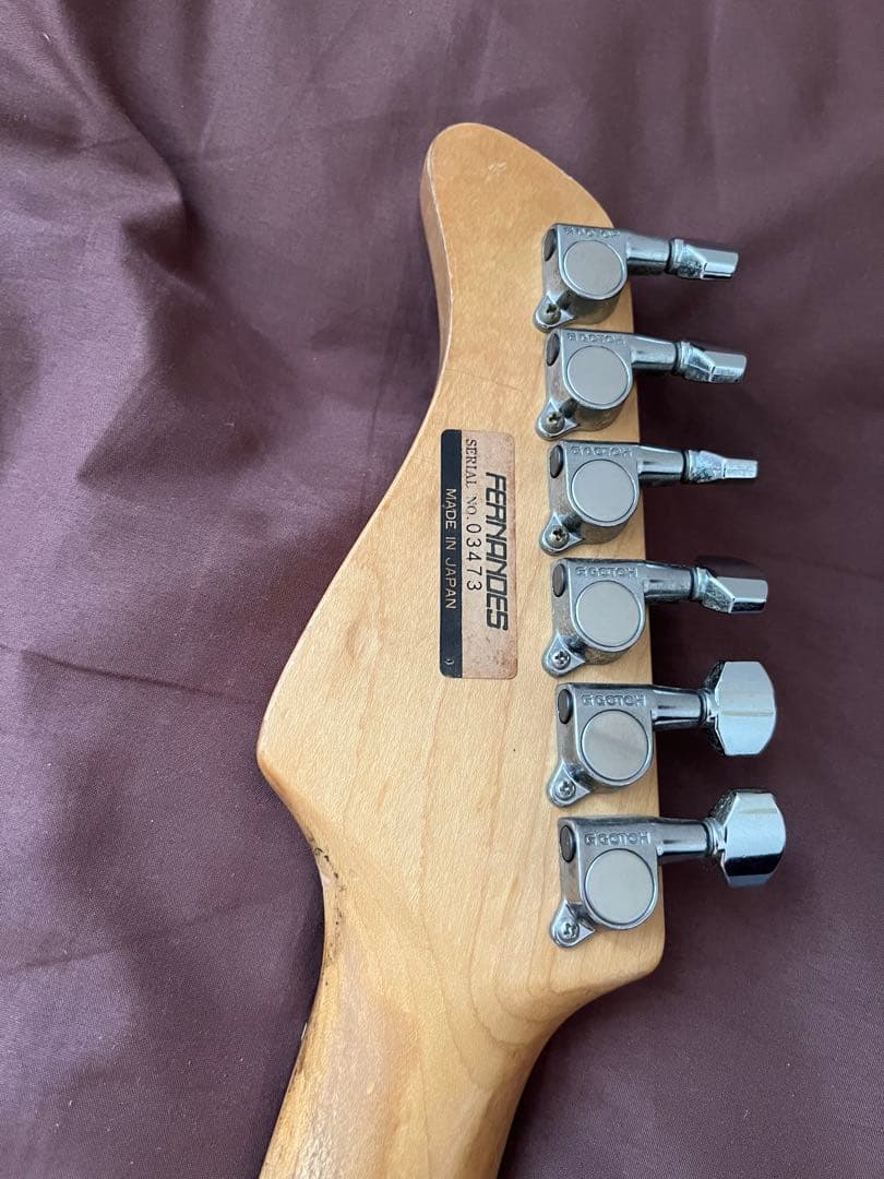 【調整済】fernandes LE-2 国産　ストラト　エレキギター　カスタム多