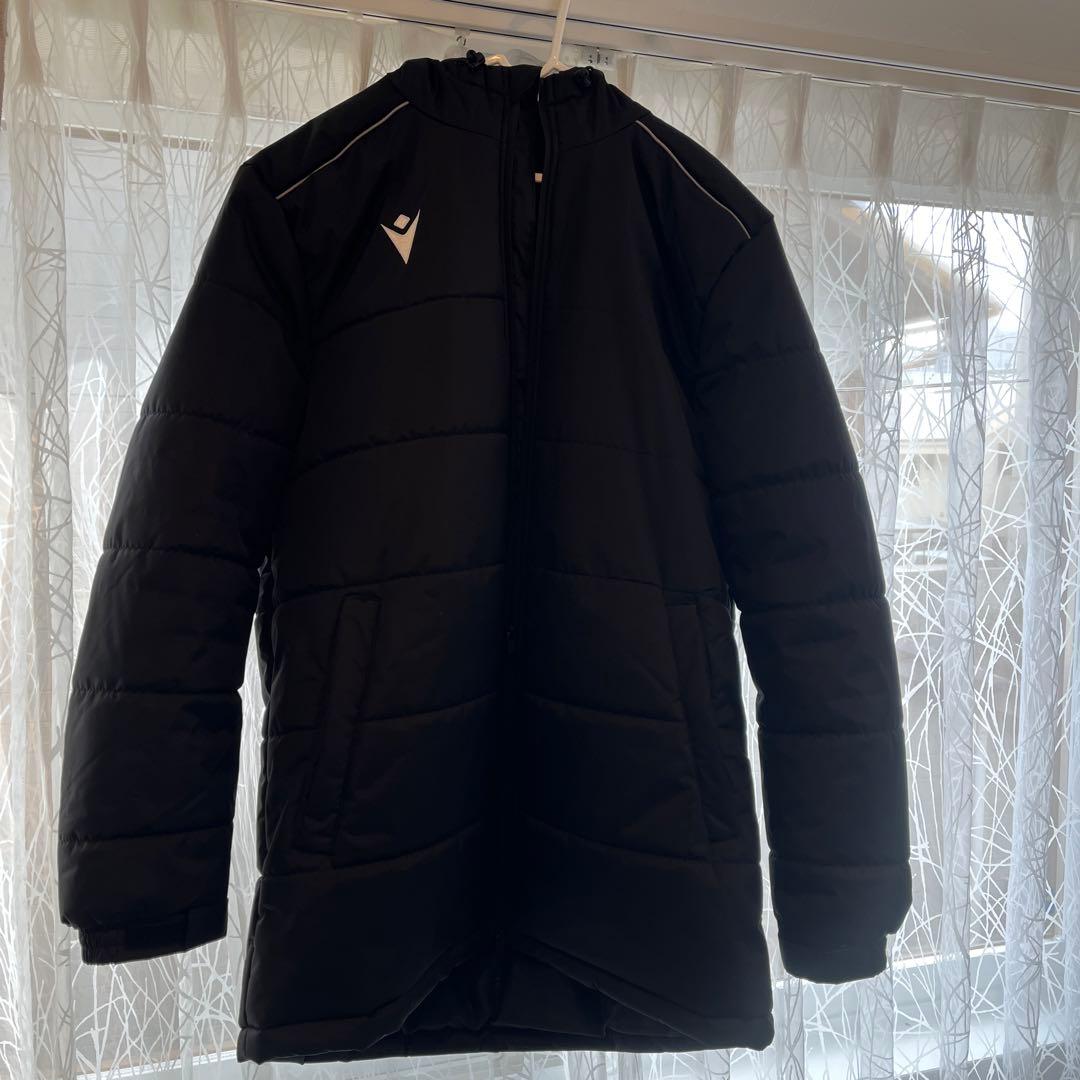 MACRON マクロン ハーフベンチコート フード付き　高品質　1度使用のみ