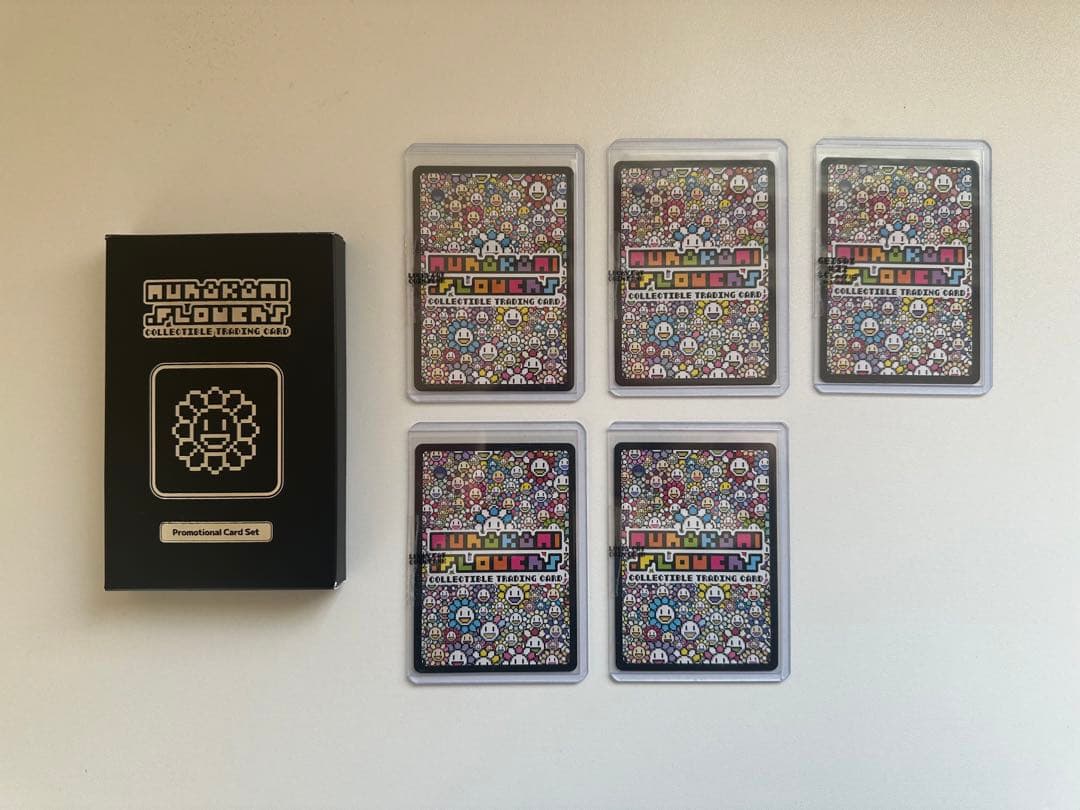 村上隆　murakami flowers トレーディングカード　5枚セット