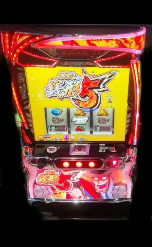 パチスロ実機 主役は銭形5 スマスロユニット