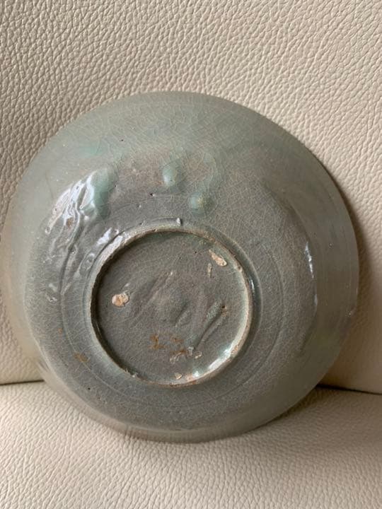 お皿 大皿 李朝古磁 高麗青磁 骨董