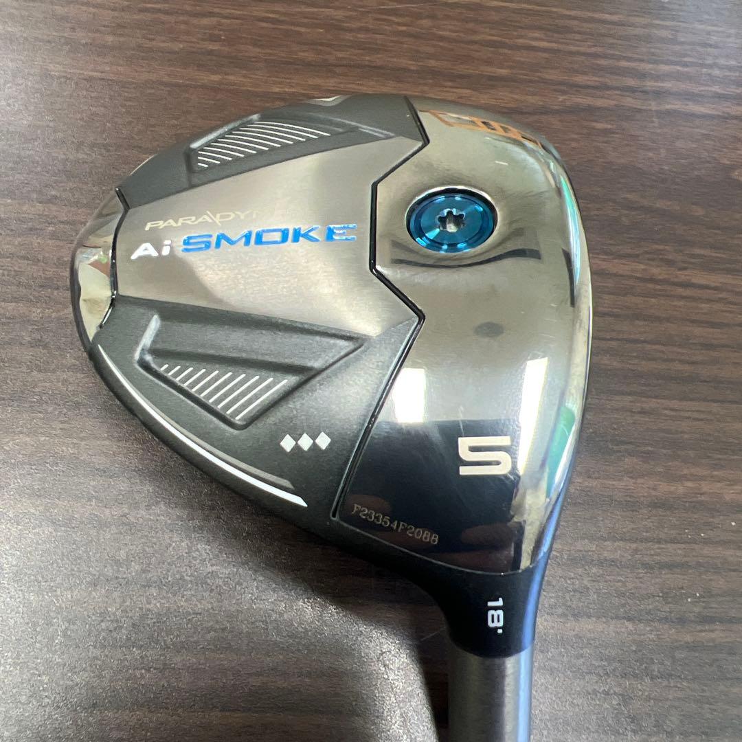 Callaway パラダイム aiスモーク トリプルダイヤ 5wヘッドのみ