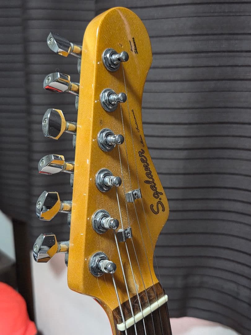 S.Galaner　ストラトキャスター エレキギター ミントグリーン