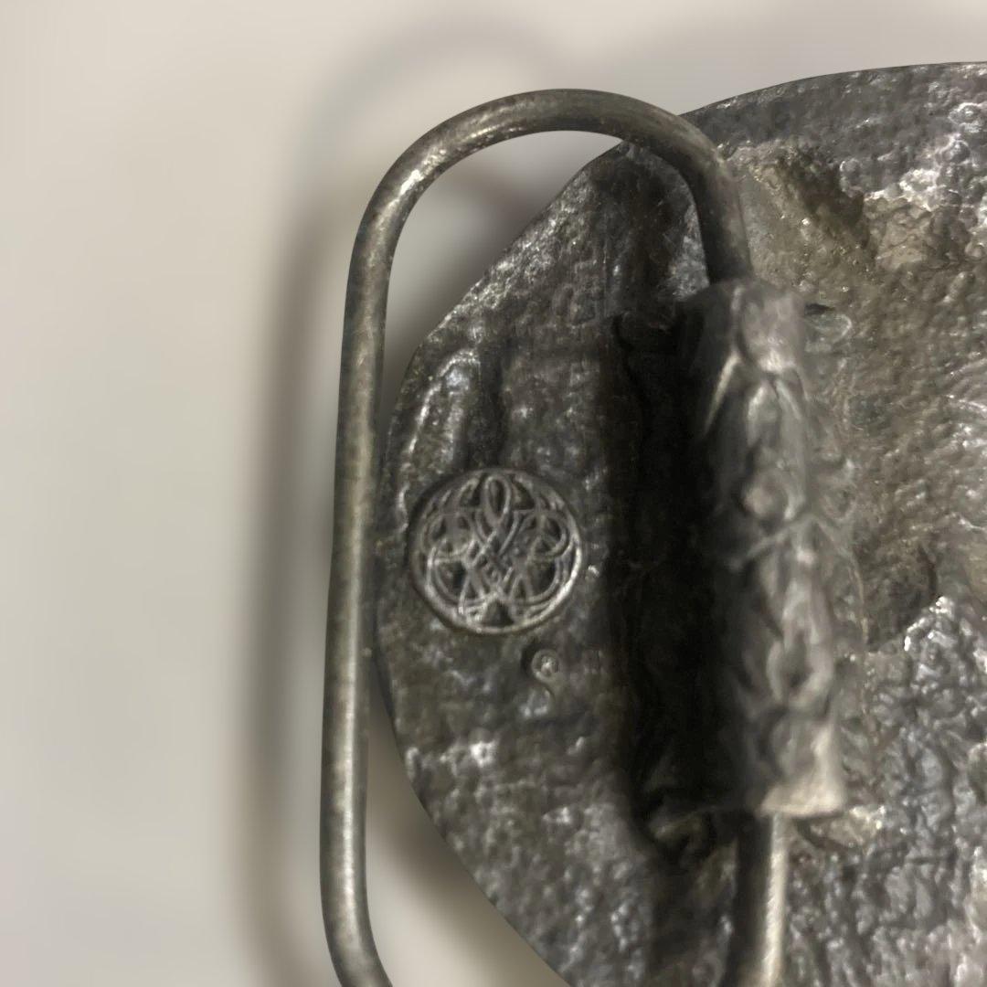 6073]ヴィンテージ 1983年 シスキュー 馬 バックル ウエスタン