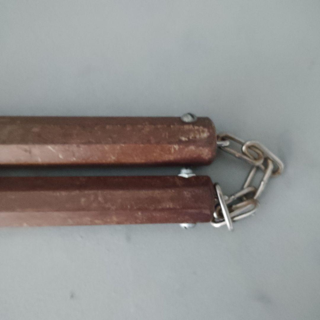 スヌケ　ヌンチャク　沖縄空手　古流武術　古武道　日本製　全長36cm　八角先太