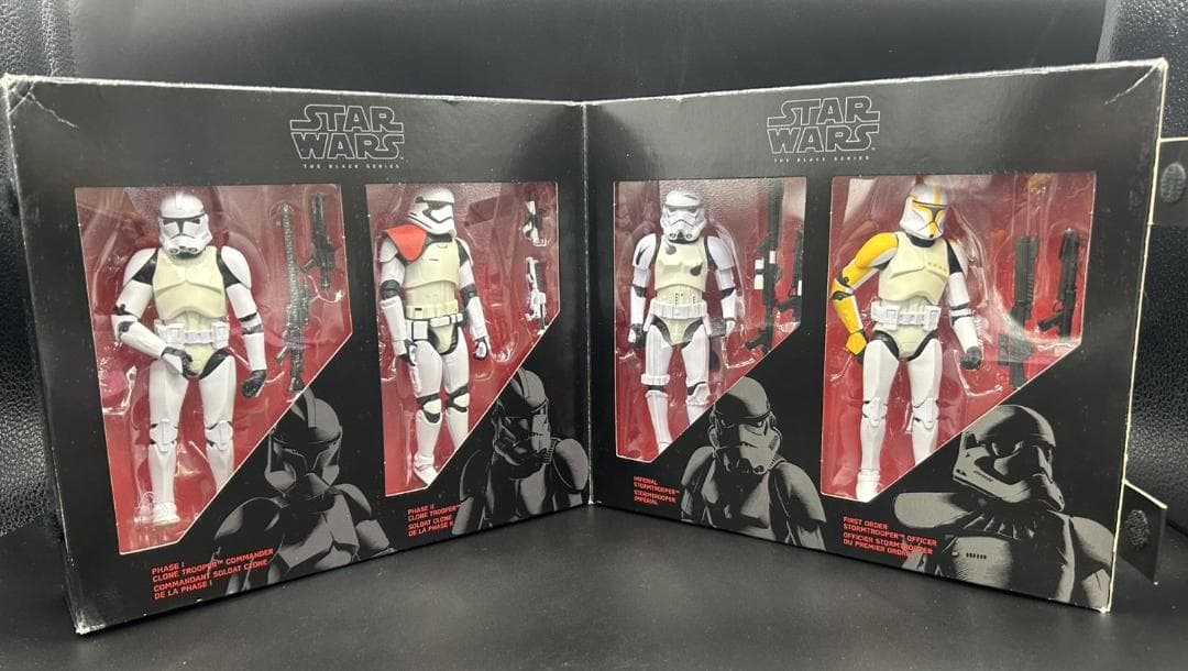 スターウォーズ ブラックシリーズ トルーパー4体セット 6インチ！