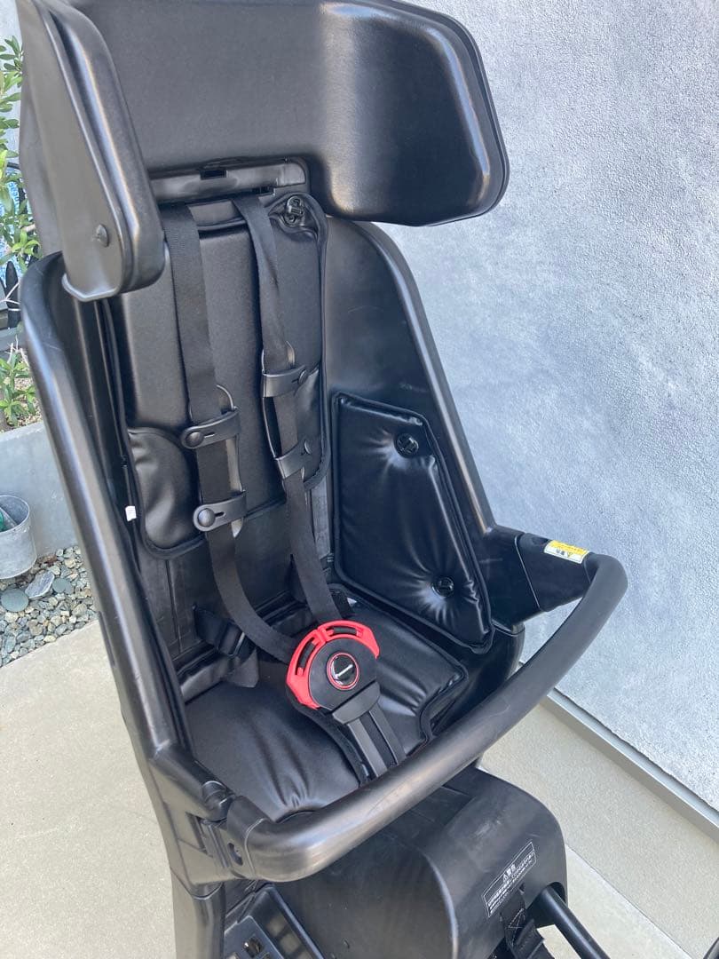 電動アシスト自転車 チャイルドシート付　ブラック　新品チャイルドシートクッション