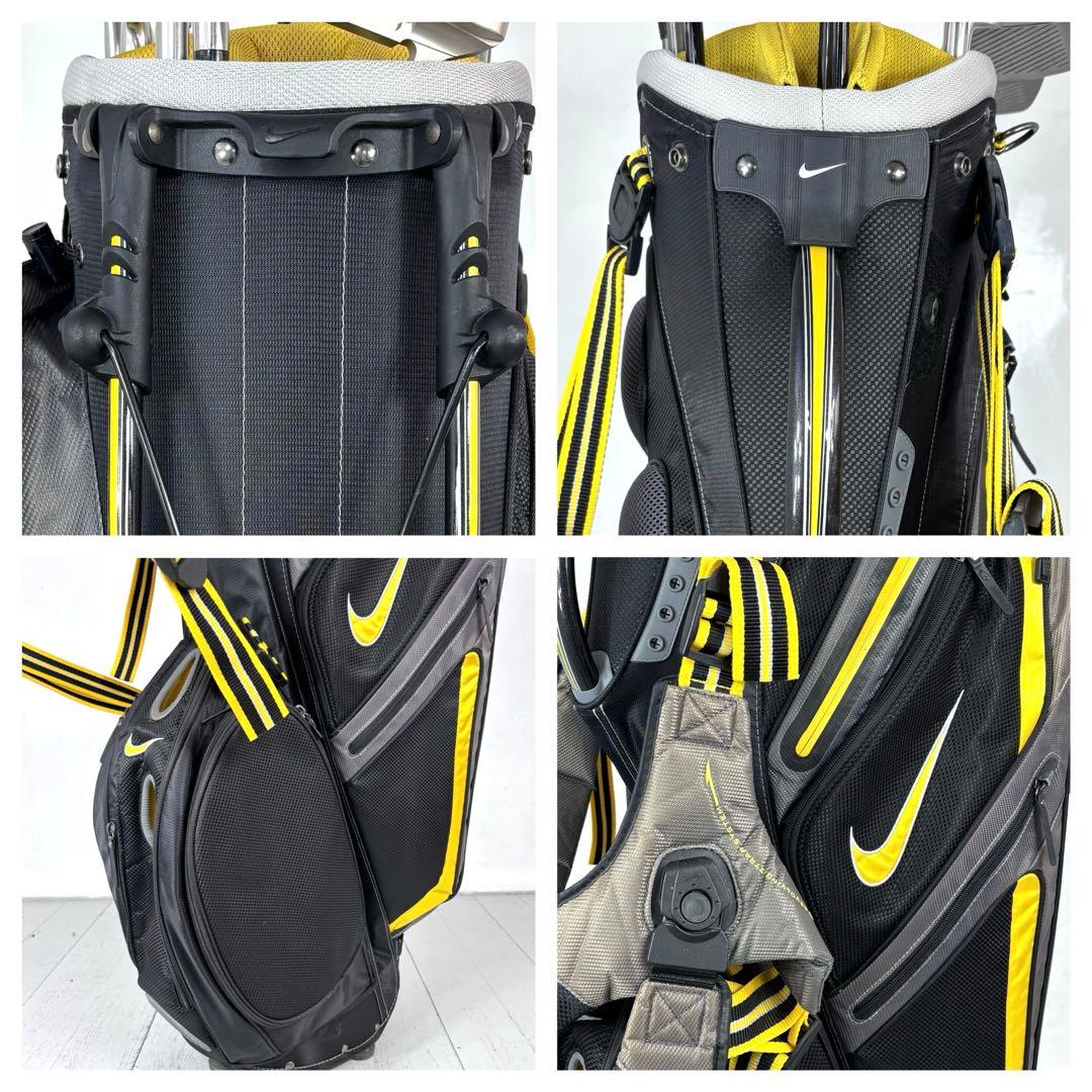 本格派 メンズゴルフクラブ 13本 フルセット NIKE キャディーバック 豪華