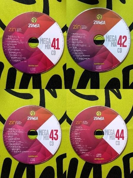 ZUMBA　ズンバ　MEGAMIX21～MEGAMIX50　CD　30枚セット