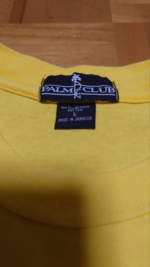 ジャマイカ　レゲエボーイズ　サッカー　Tシャツ　キイロ