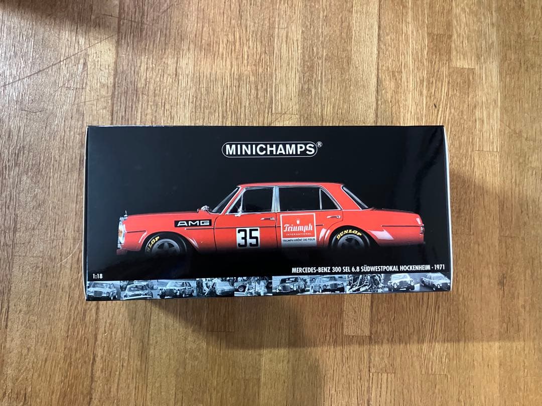 未開封 1/18 MERCEDES-BENZ 300 SEL 6.8 1971