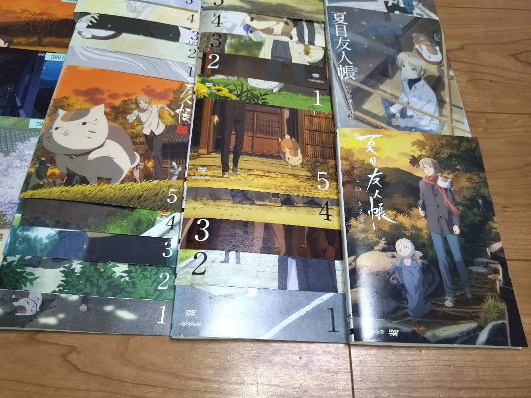 夏目友人帳 1〜6期+劇場版【計33巻】レンタル DVD