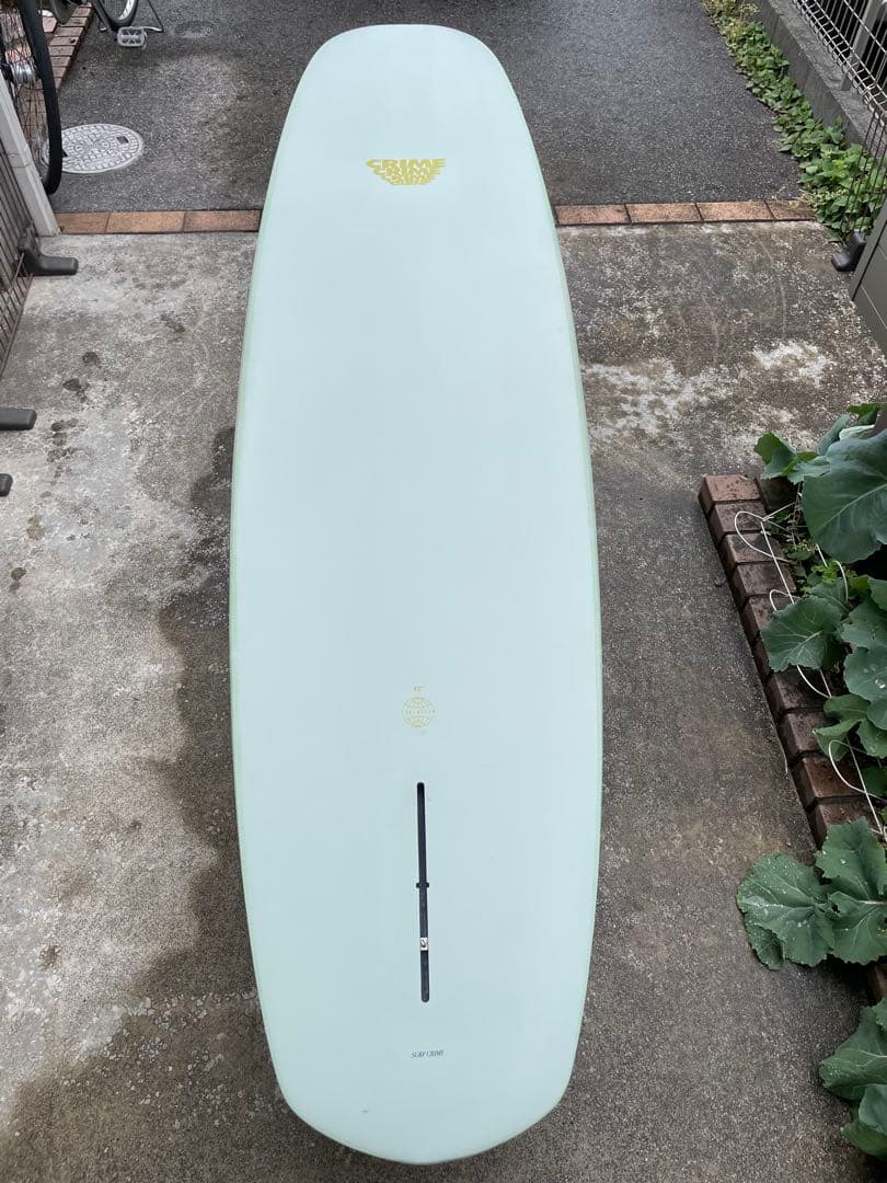 CRIME ロングボード 9.5 （フィン、デッキカバー、リーシュ付き）