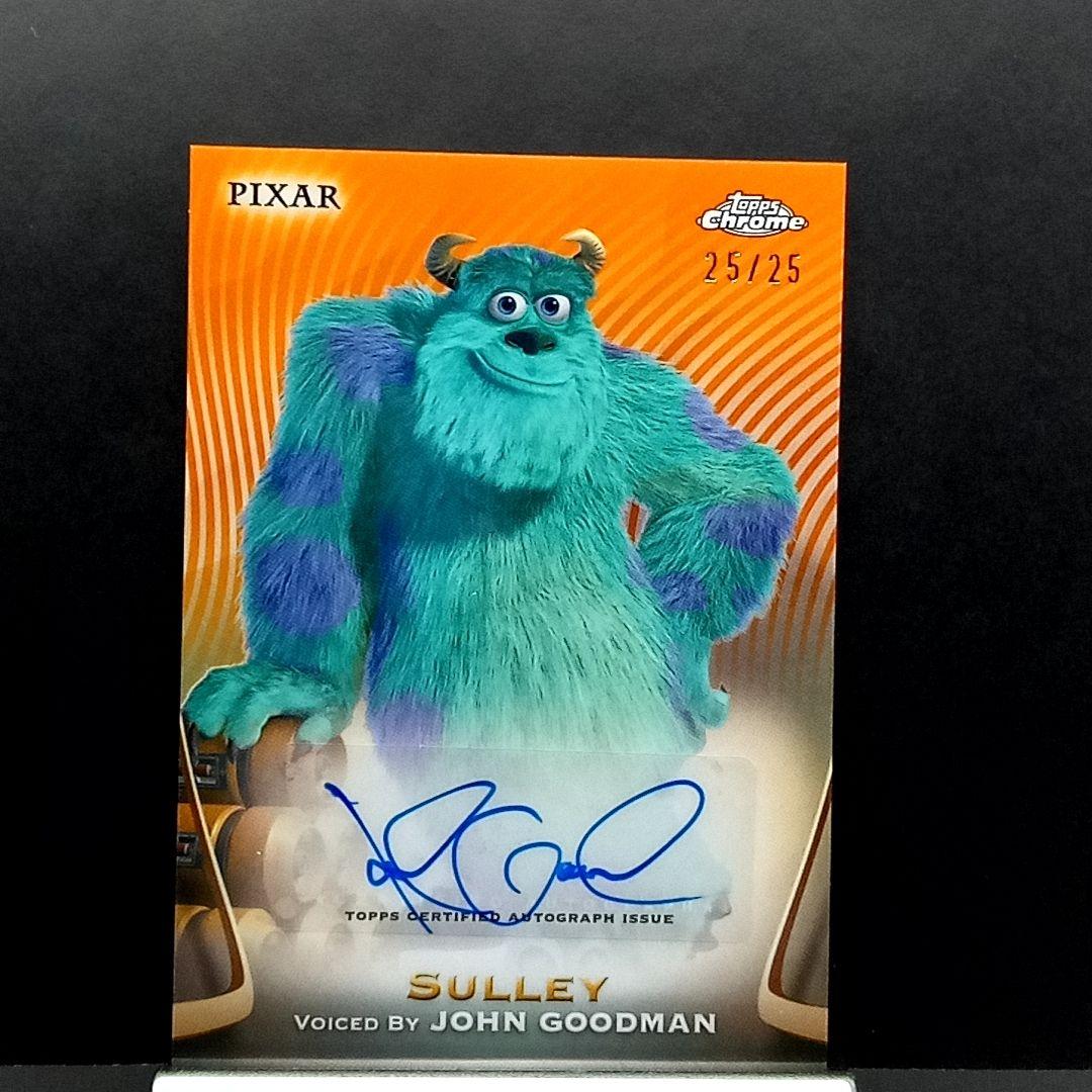 SULLEY /25 Autograph／Topps Chrome Disney