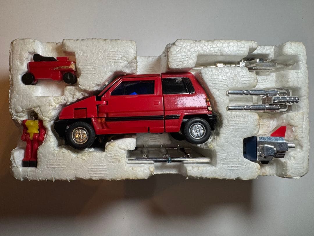 【当時物】旧タカラ ダイアクロン カーロボット ホンダシティ